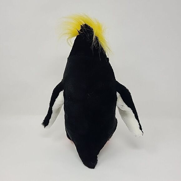 Wildlife Tree 13" Standing Floppy Crested Penguin Animal Kingdom Collection - Picture 4 of 7